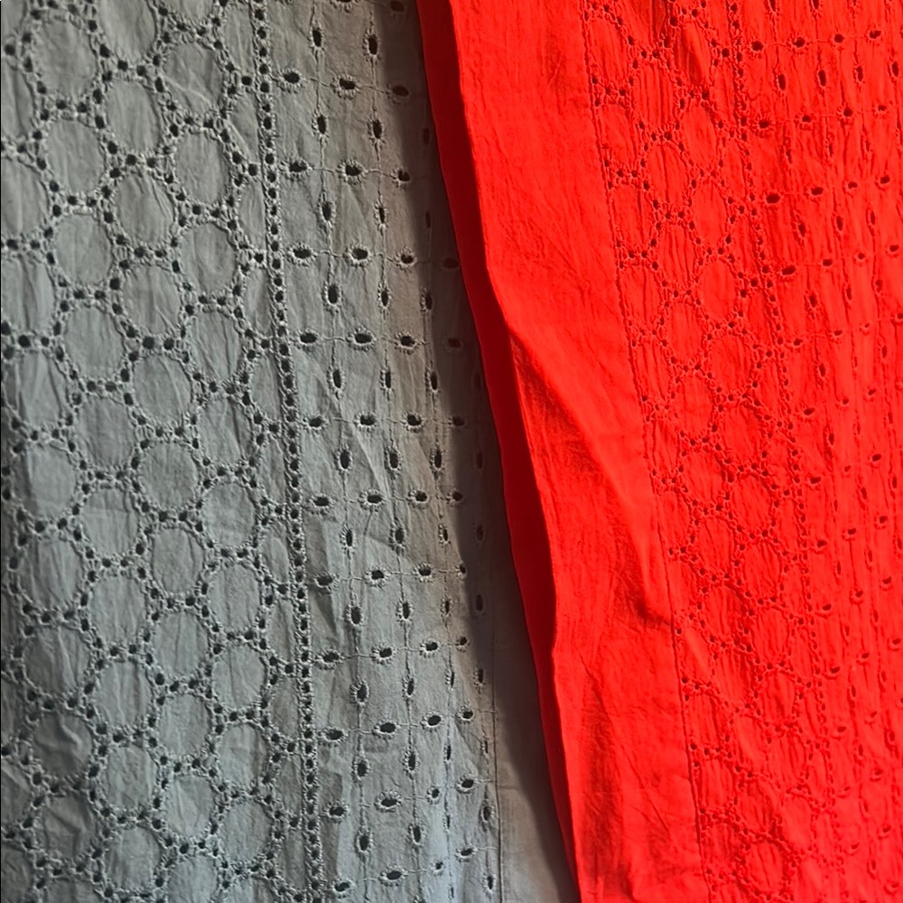 Bundle or 2 Diva Cotton Table Runners; Blue & Red 14 x 72 - Picture 3 of 10